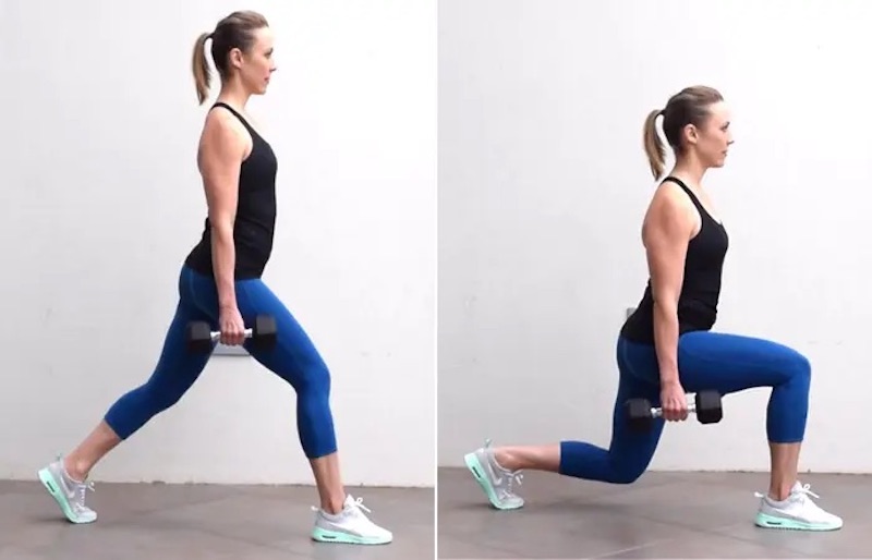 Walking lunge