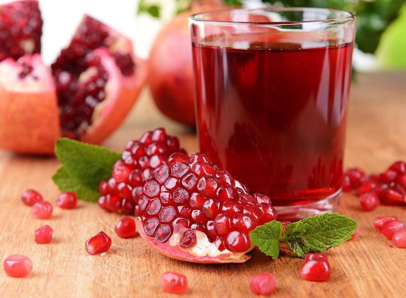 Chú ý không nên dùng chung lựu với các thực phẩm giàu canxi