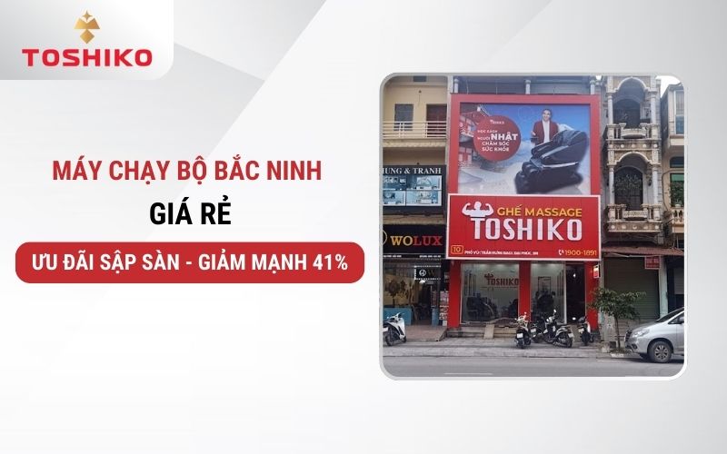 Máy chạy bộ Bắc Ninh GIÁ RẺ sập sàn - Giảm mạnh 41%