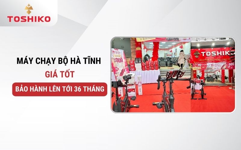 Máy chạy bộ Hà Tĩnh giá tốt - Bảo hành lên tới 20 năm