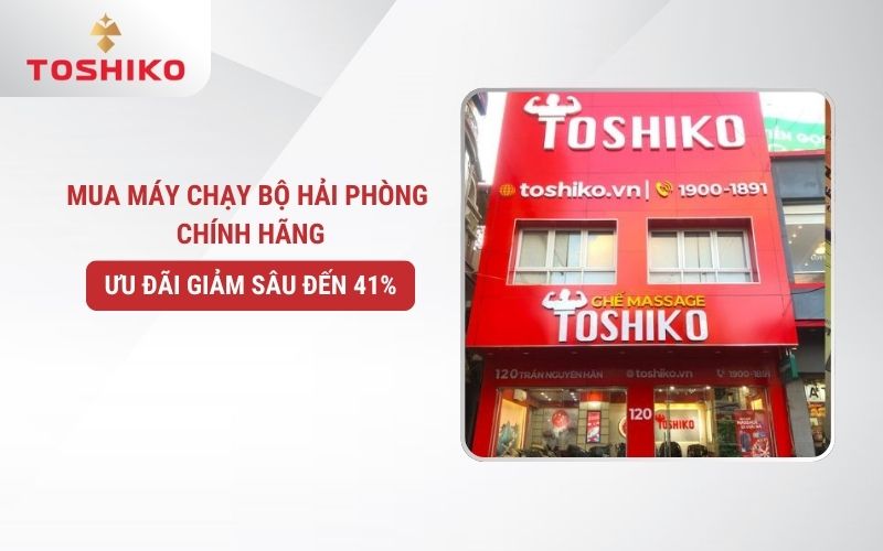 Mua máy chạy bộ Hải Phòng chính hãng - Ưu đãi giảm sâu đến 41%