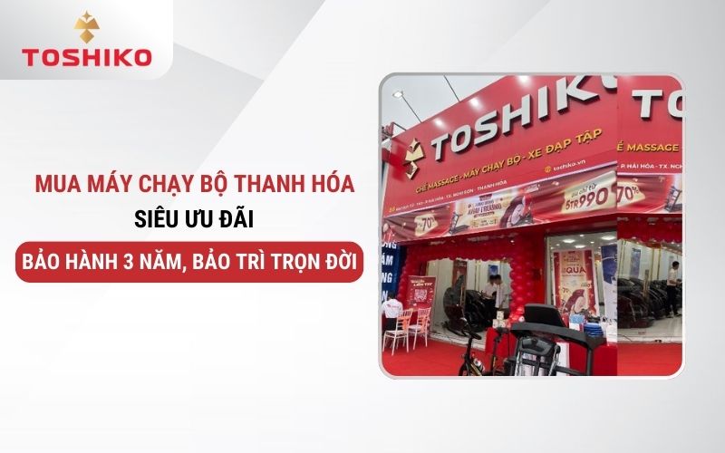 3+ địa chỉ bán máy chạy bộ Thanh Hóa siêu ưu đãi | Bảo hành 3 năm