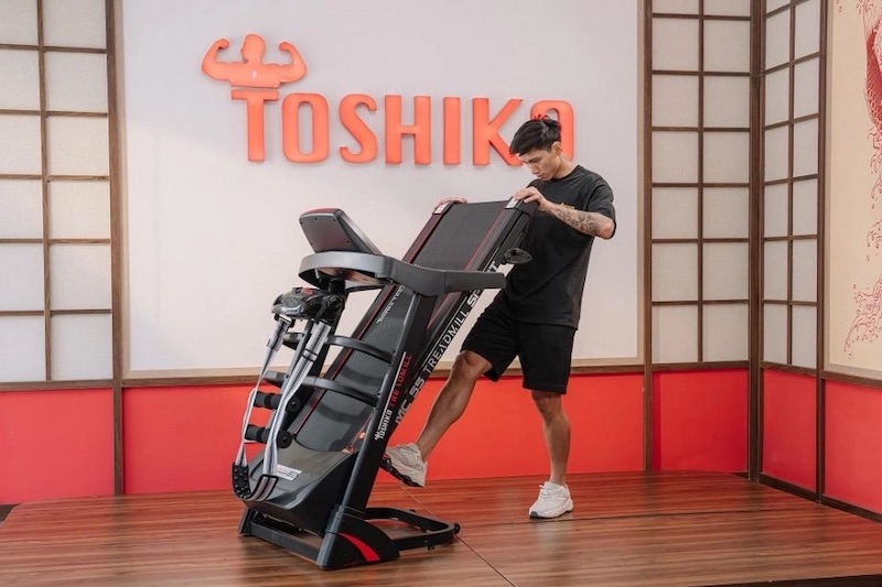 Máy tập thể dục chạy bộ Toshiko được nhiều khách hàng tin dùng