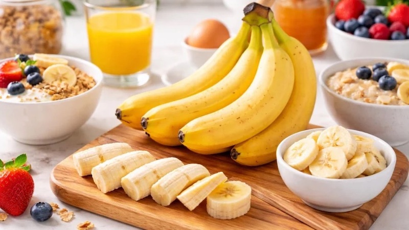 Ăn kèm chuối với các loại thực phẩm dinh dưỡng