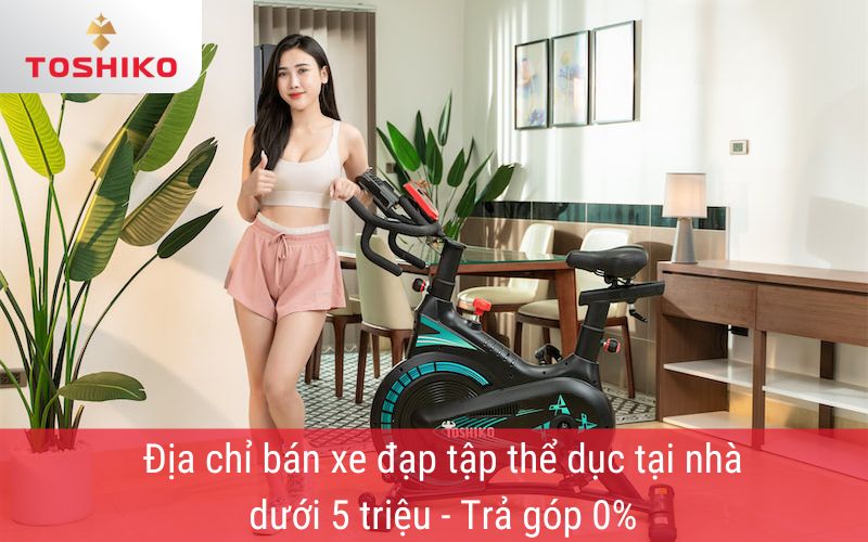 Xe đạp tập có mức giá khá hợp lý