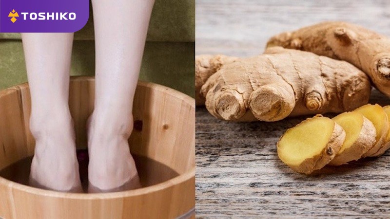 Ngâm chân nước gừng có tác dụng gì? Ai không nên áp dụng