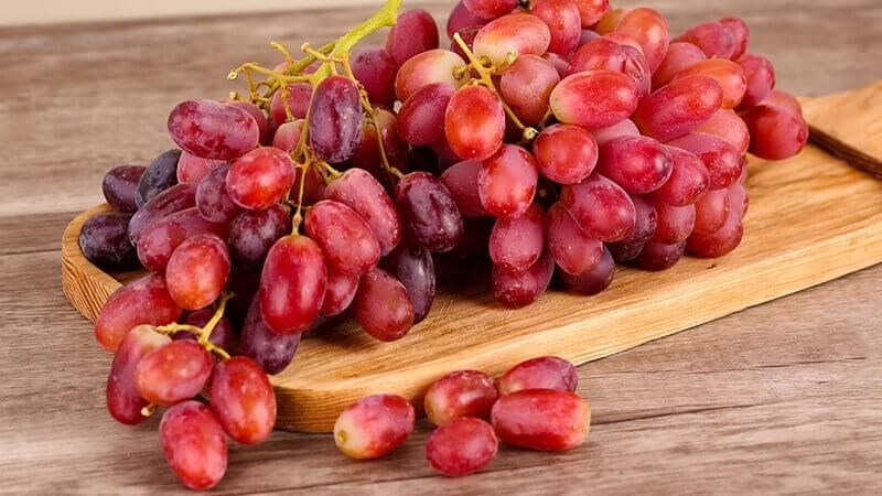 Có thể ăn nho trực tiếp cũng rất ngon và bổ dưỡng