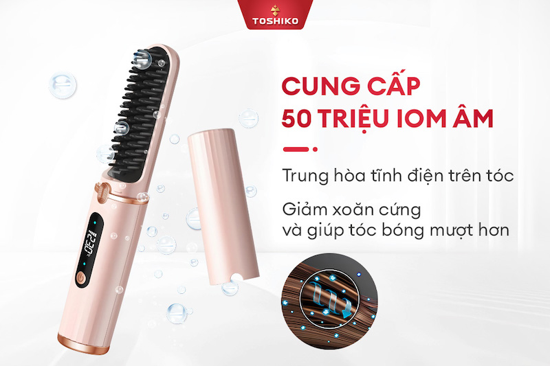 Lược điện là món quà sáng tạo và có tính ứng dụng cao