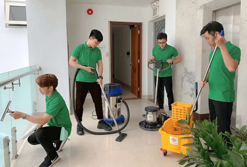 Tặng gói vệ sinh nhà cửa trị giá 1 triệu đồng