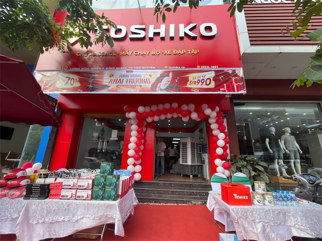 Toshiko là địa chỉ mua máy chạy bộ Thái Nguyên được nhiều khách hàng tin chọn