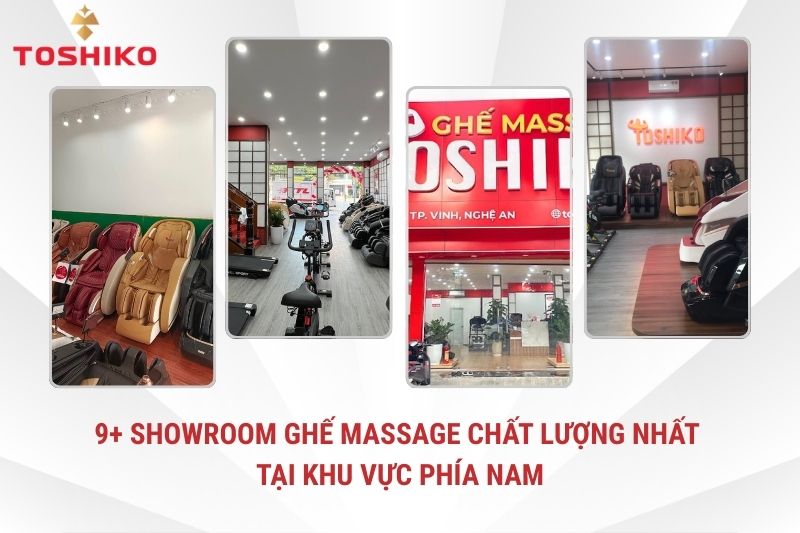 9+ showroom ghế massage chất lượng nhất tại khu vực phía Nam