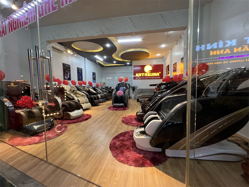 Thương hiệu ghế massage Katasuma được yêu thích tại Hưng Yên