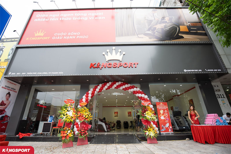 Showroom ghế matxa Kingsport