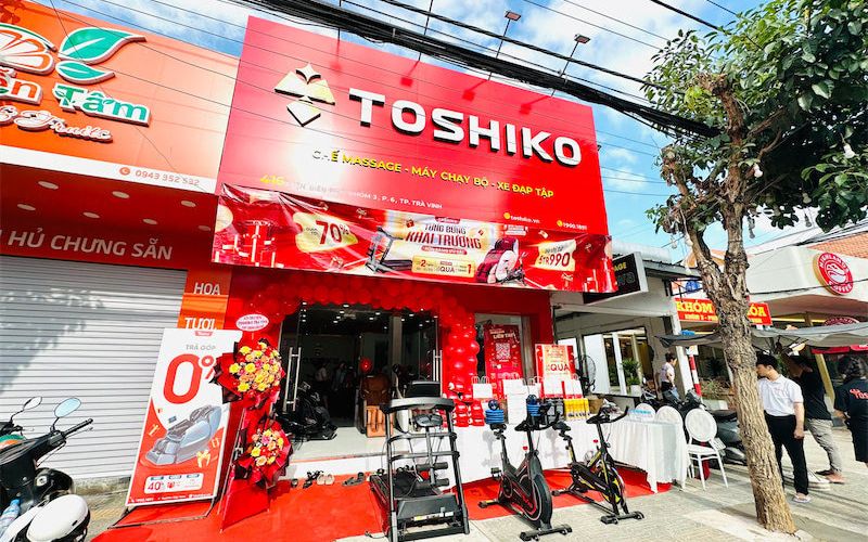 Cửa hàng máy chạy bộ Trà Vinh Toshiko