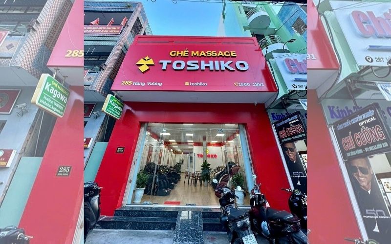 Showroom Đà Nẵng sở hữu mặt tiền rộng, thuận tiện cho việc đậu đỗ xe