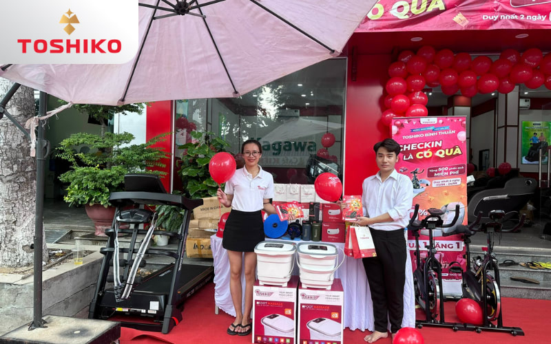 Khai trương showroom Toshiko Bình Thuận