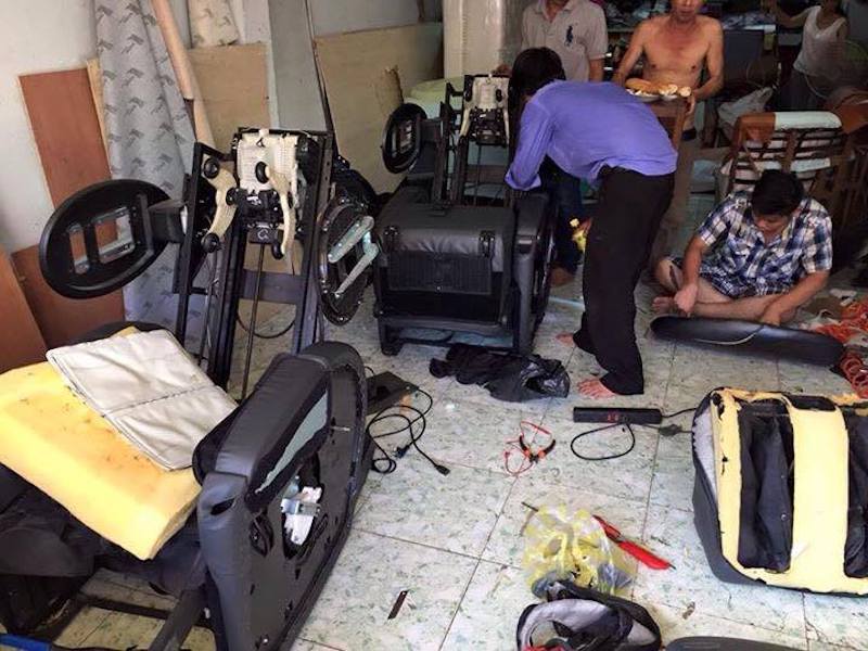 Chỉ nên tự thay túi khí ghế matxa nếu hiểu rõ cấu tạo sản phẩm