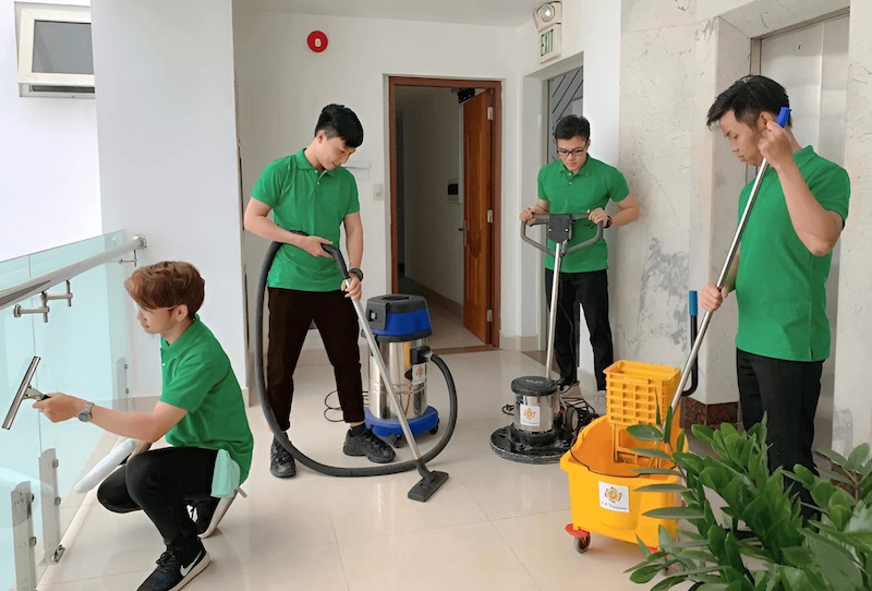 Nhà sạch đẹp với gói tổng vệ sinh toàn diện