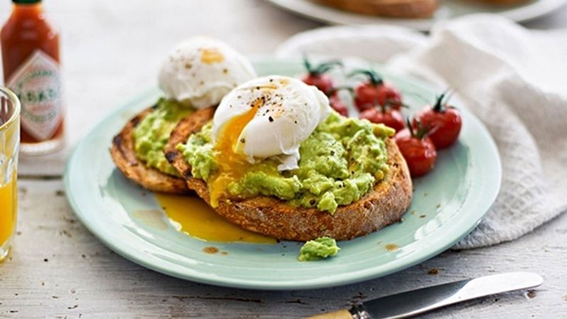 Trứng và bánh mì là bữa ăn hoàn hảo trước khi chạy bộ