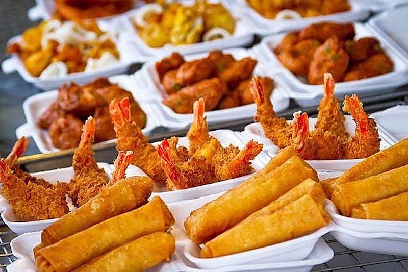 Đồ ăn chiên rán gây đầy bụng