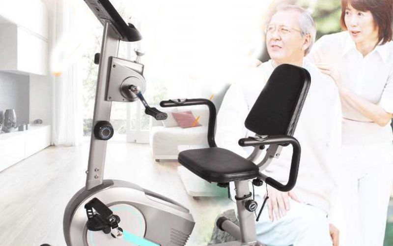 Xe đạp tập có tựa lưng