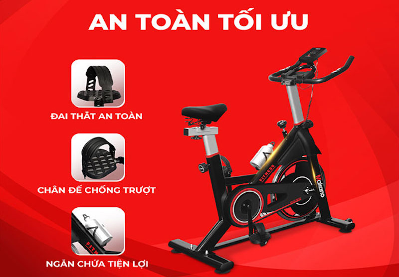 Tìm hiểu Xe đạp tập Makano của nước nào? Có tốt không