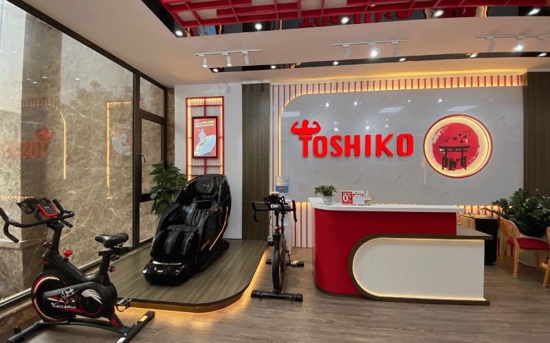 Xe đạp tập Toshiko được trang bị nhiều chức năng tiện ích