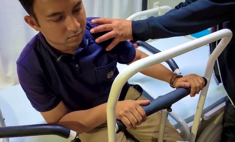Xe đẩy quá cao hoặc quá thấp sẽ gây khó chịu cho bệnh nhân trong quá trình di chuyển