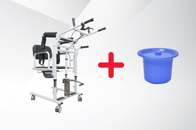 Đi vệ sinh tại chỗ nhờ bô tháo rời