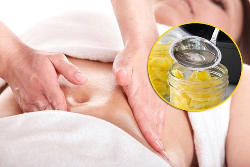 Chuẩn bị dầu matxa để giảm ma sát khi xoa bóp