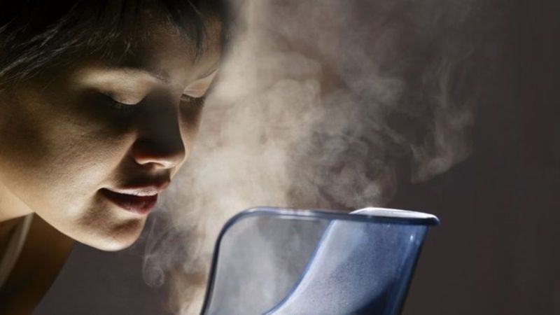 Xông hơi để thư giãn cơ mắt