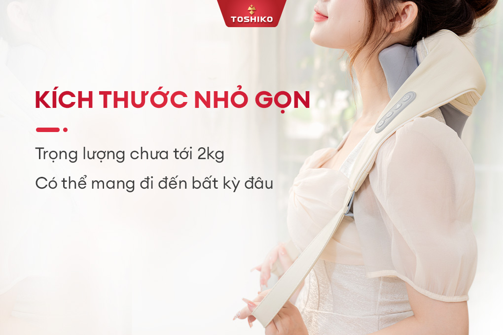 Máy massage cổ vai gáy đa năng Toshiko V3, ảnh 5