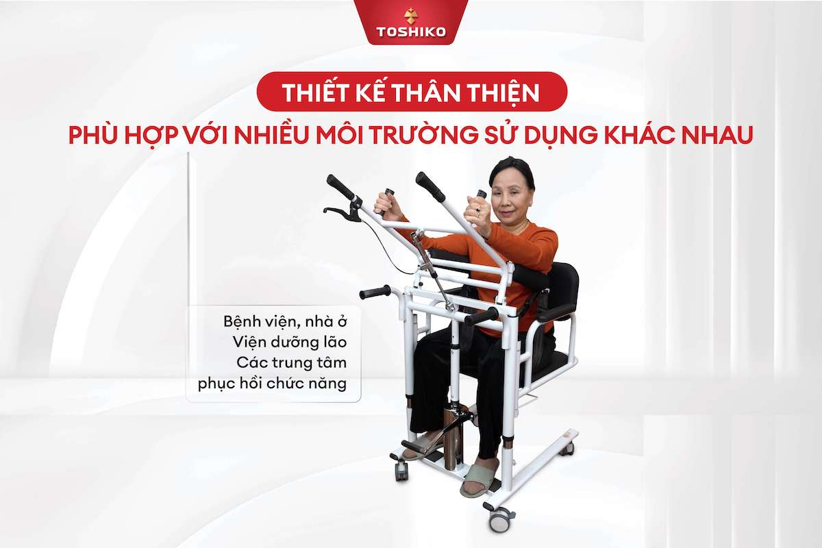 Ghế nâng hạ đa năng Toshiko P1 cho người già, người bệnh, tai biến, khuyết tật khó di chuyển, ảnh 6