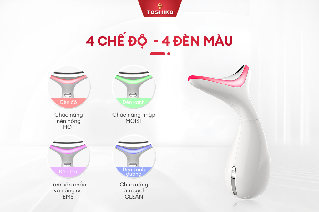 Máy massage nâng cơ mặt Toshiko V8, ảnh 2