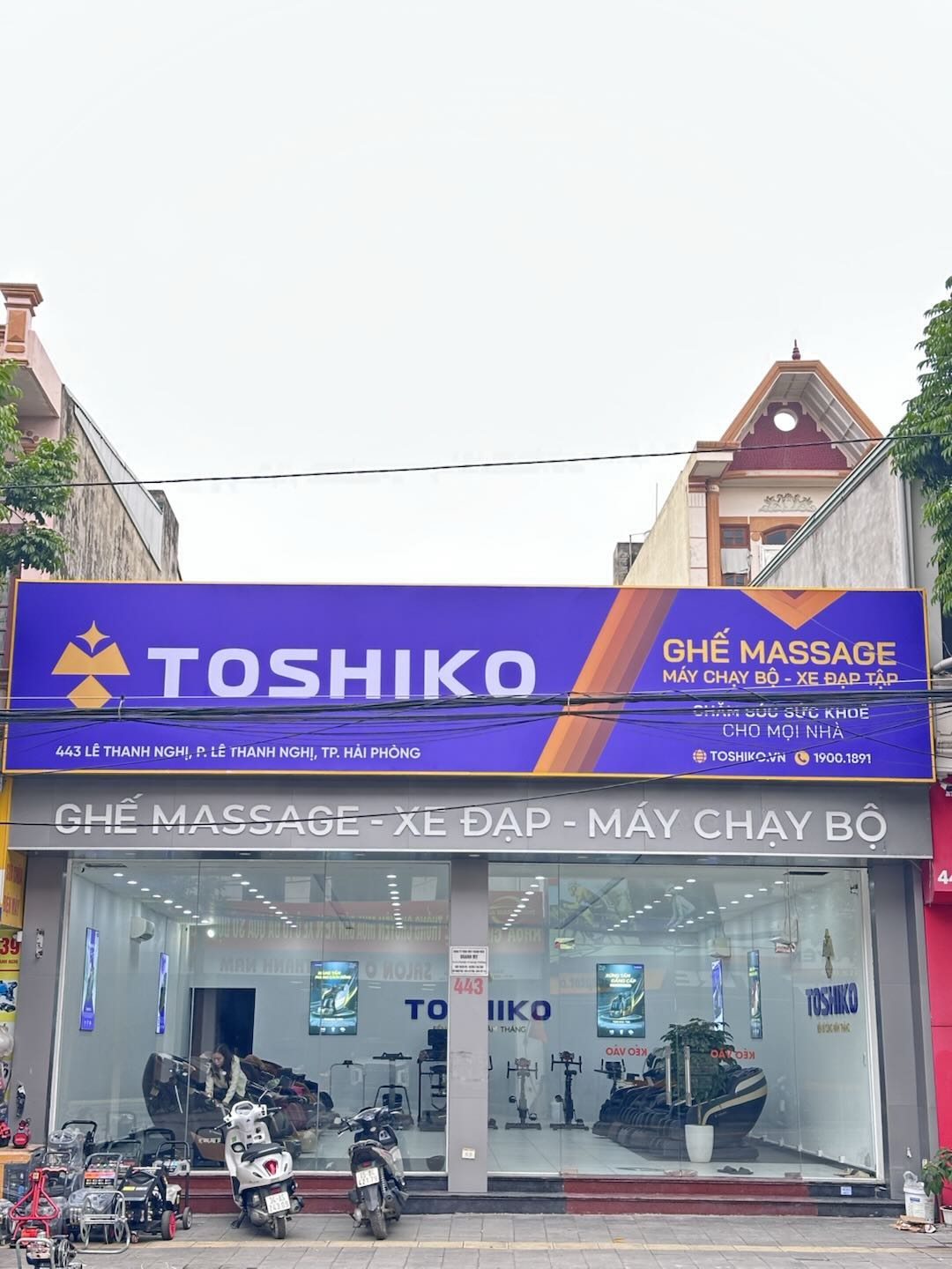 Mặt tiền Toshiko Hải Dương