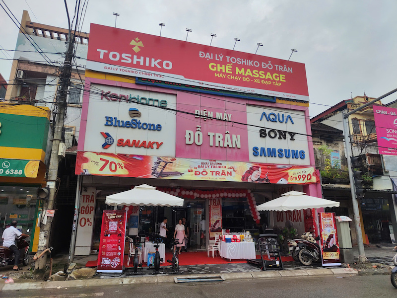 Mặt tiền Đại lý Đỗ Trân