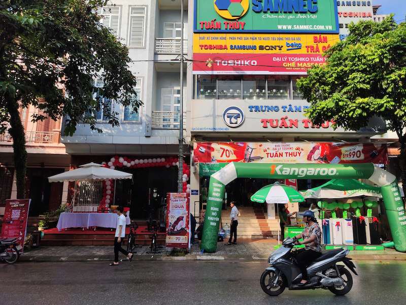 Mặt tiền Đại lý Tuấn Thủy