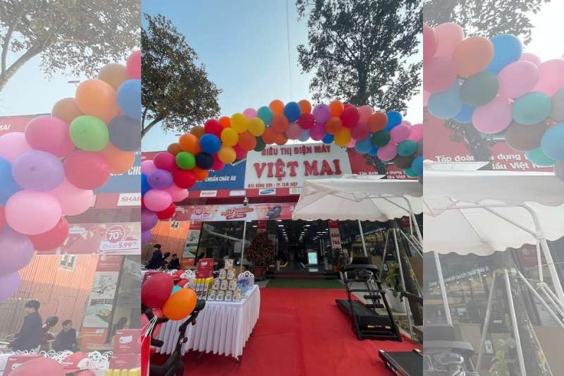 Mặt tiền Đại lý Việt Mai