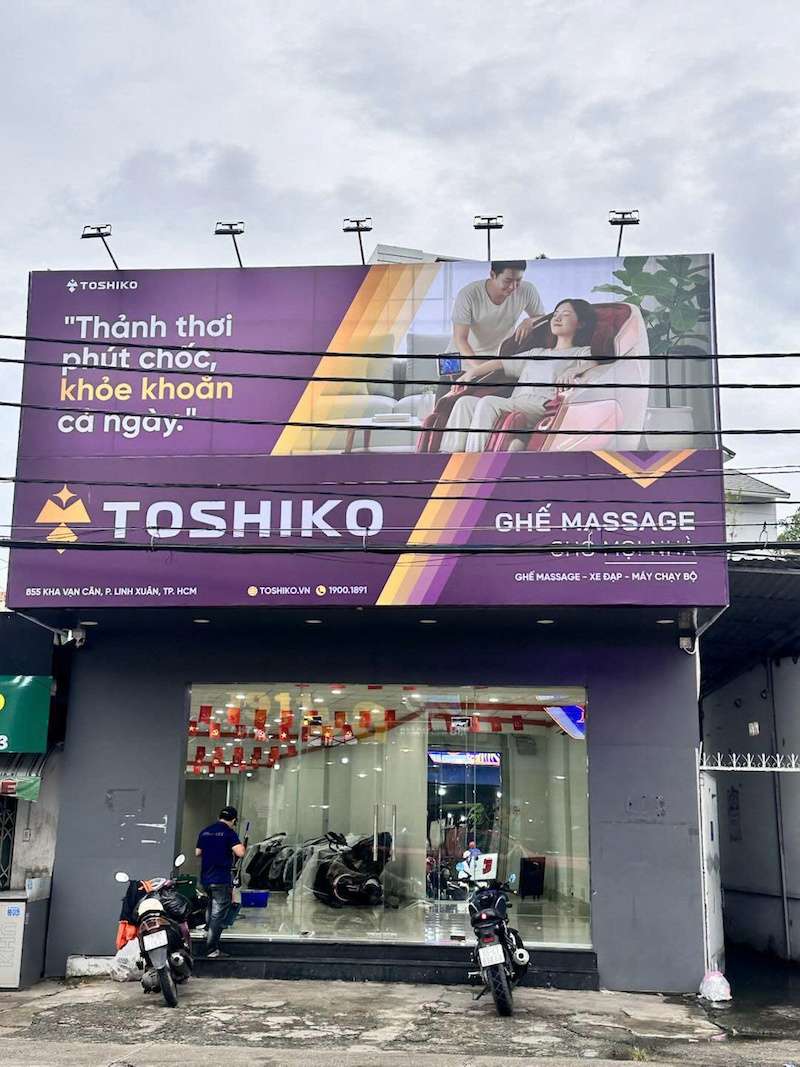 Mặt tiền Toshiko Kha Vạn Cân - Thủ Đức - Hồ Chí Minh