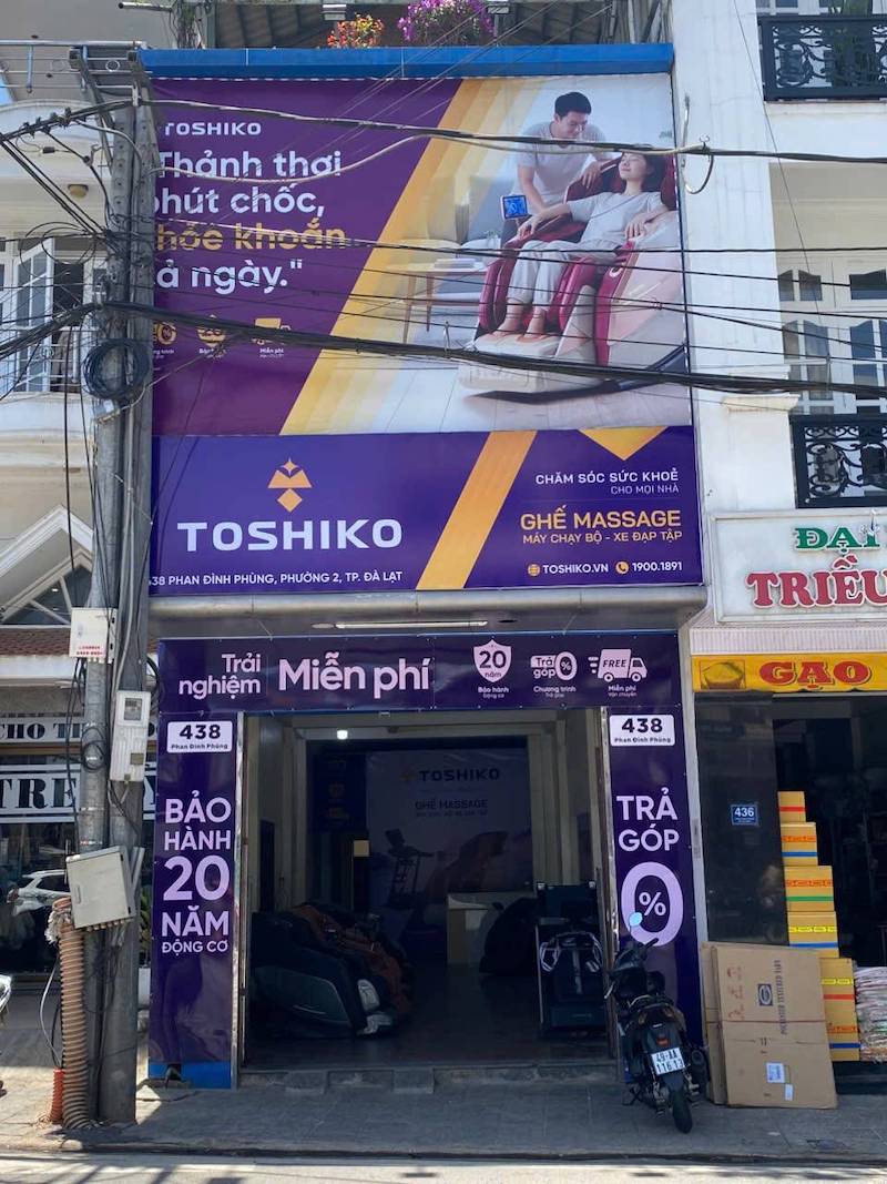 Mặt tiền Toshiko Đà Lạt - Lâm Đồng