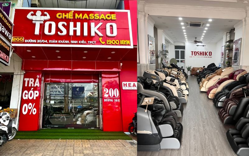 Mặt tiền Toshiko Cần Thơ