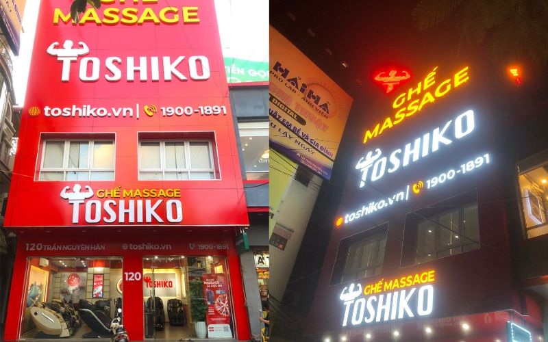 Mặt tiền Toshiko Hải Phòng