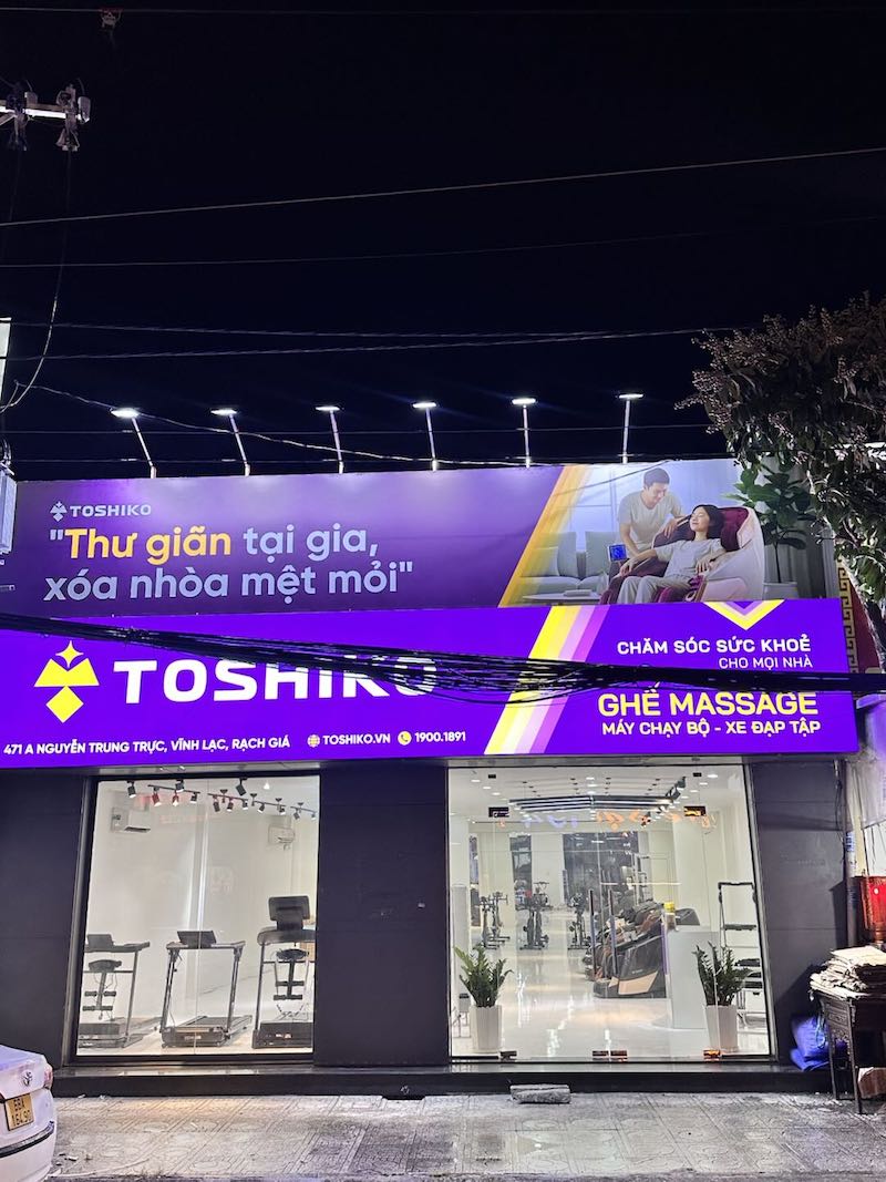 Mặt tiền Toshiko Rạch Giá - Kiên Giang