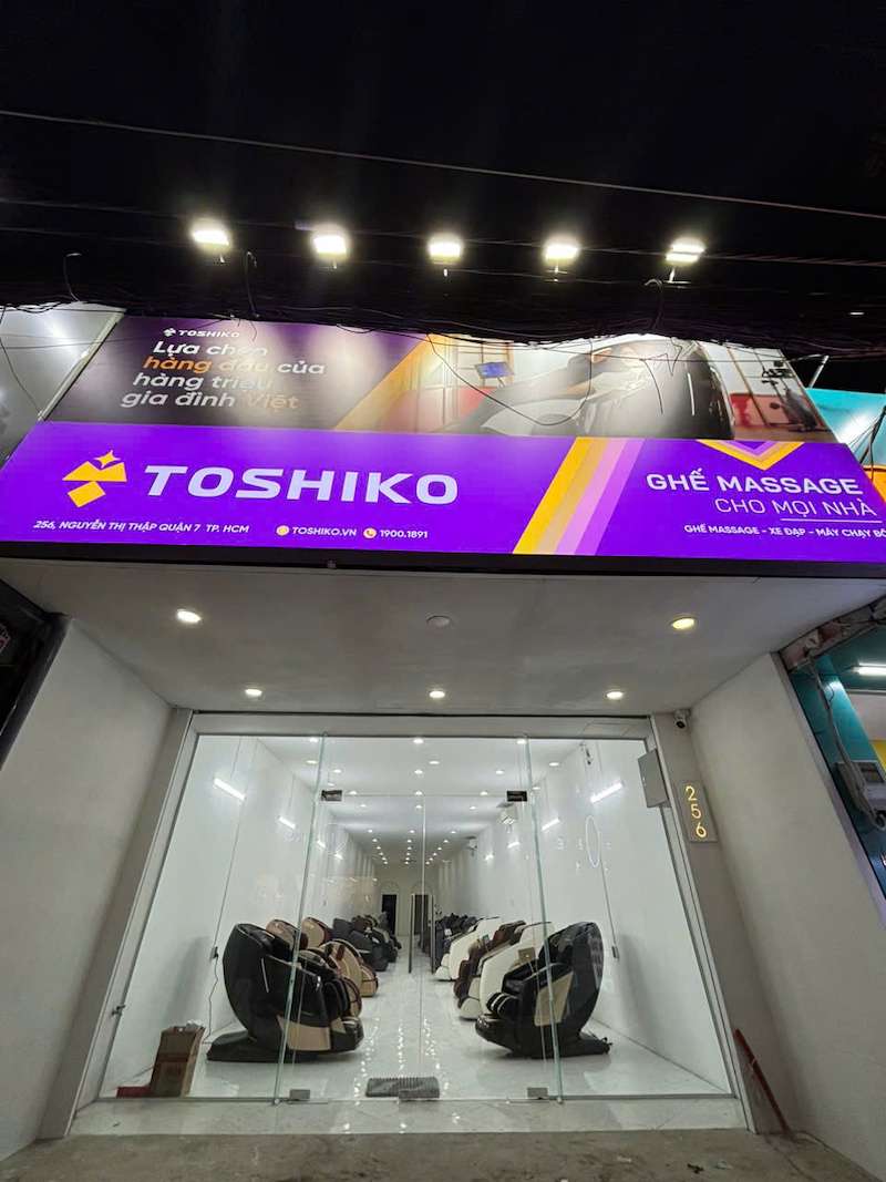 Mặt tiền Toshiko Quận 7 - Hồ Chí Minh