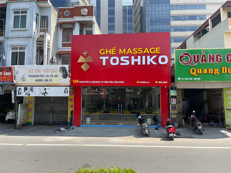 Mặt tiền Toshiko Vĩnh Phúc