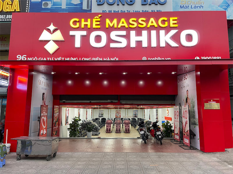 Mặt tiền Toshiko Long Biên