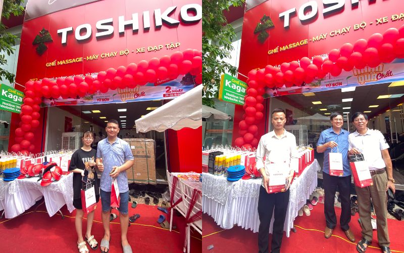 Mặt tiền Toshiko Từ Sơn - Bắc Ninh