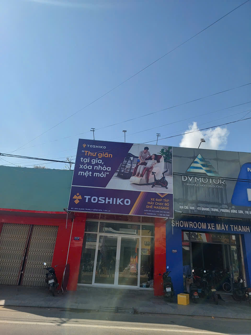 Mặt tiền Toshiko Hoài Nhơn - Bình Định