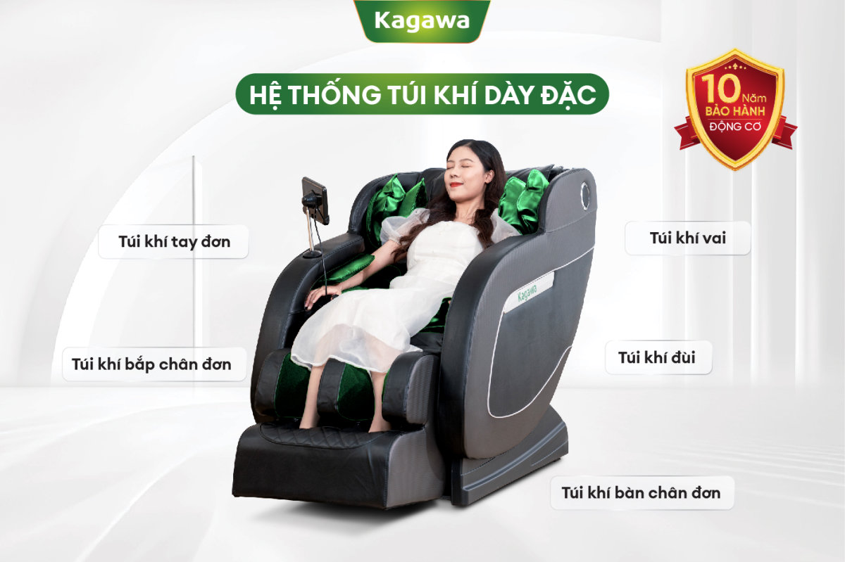 Ghế massage 3D Kagawa K25, ảnh 2