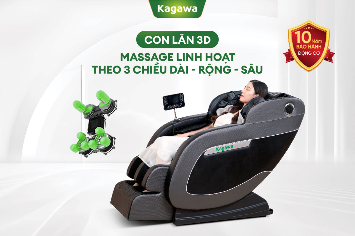 Ghế massage 3D Kagawa K25, ảnh 3